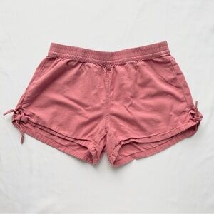 Madewell Tied Side Pull On Casual Lounge Shorts Preppy Retro Indie 🌷 Size Small